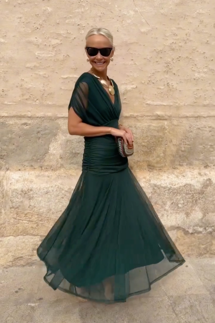 Louise | Elegancka Sukienka Wieczorowa z Dekoltem V
