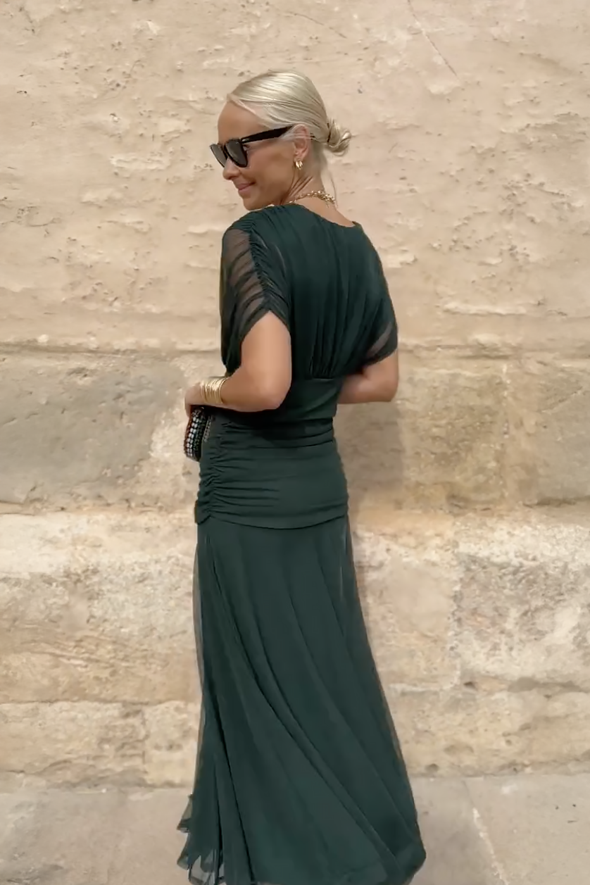 Louise | Elegancka Sukienka Wieczorowa z Dekoltem V