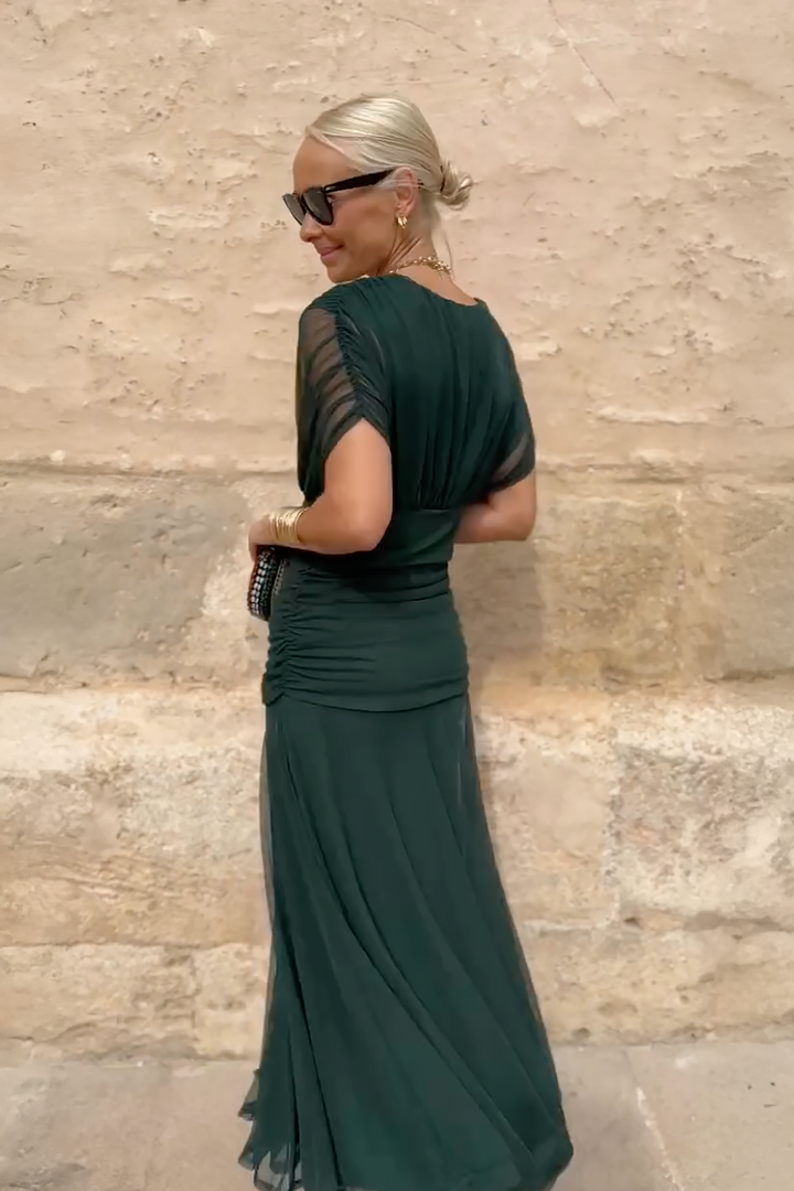 Louise | Elegancka Sukienka Wieczorowa z Dekoltem V