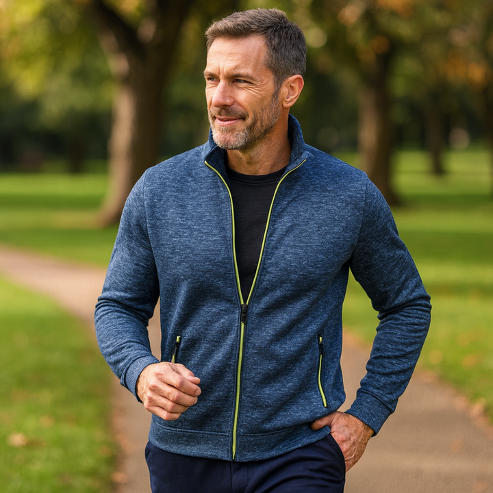 Anna – ciepła kurtka dzianinowa na jesień