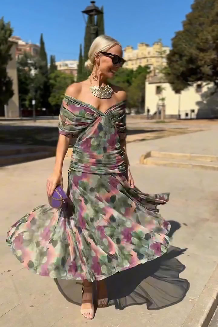 Louise | Elegancka Sukienka Wieczorowa z Dekoltem V