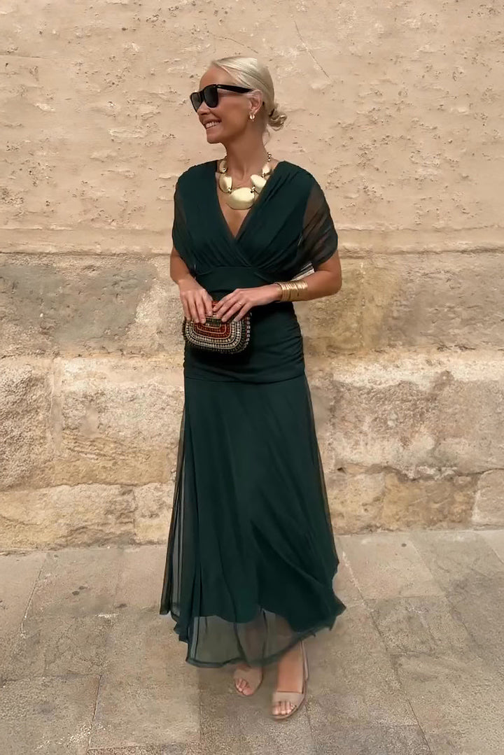Louise | Elegancka Sukienka Wieczorowa z Dekoltem V