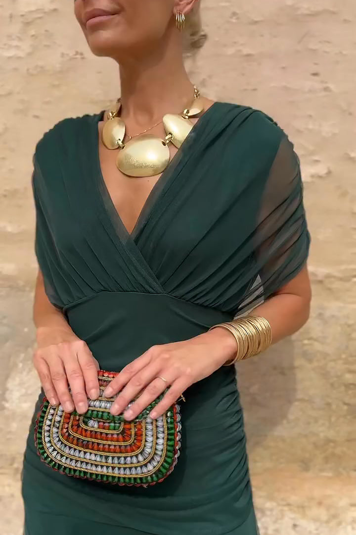 Louise | Elegancka Sukienka Wieczorowa z Dekoltem V