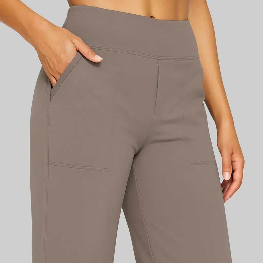 Elastyczne spodnie Felicyta z kieszeniami