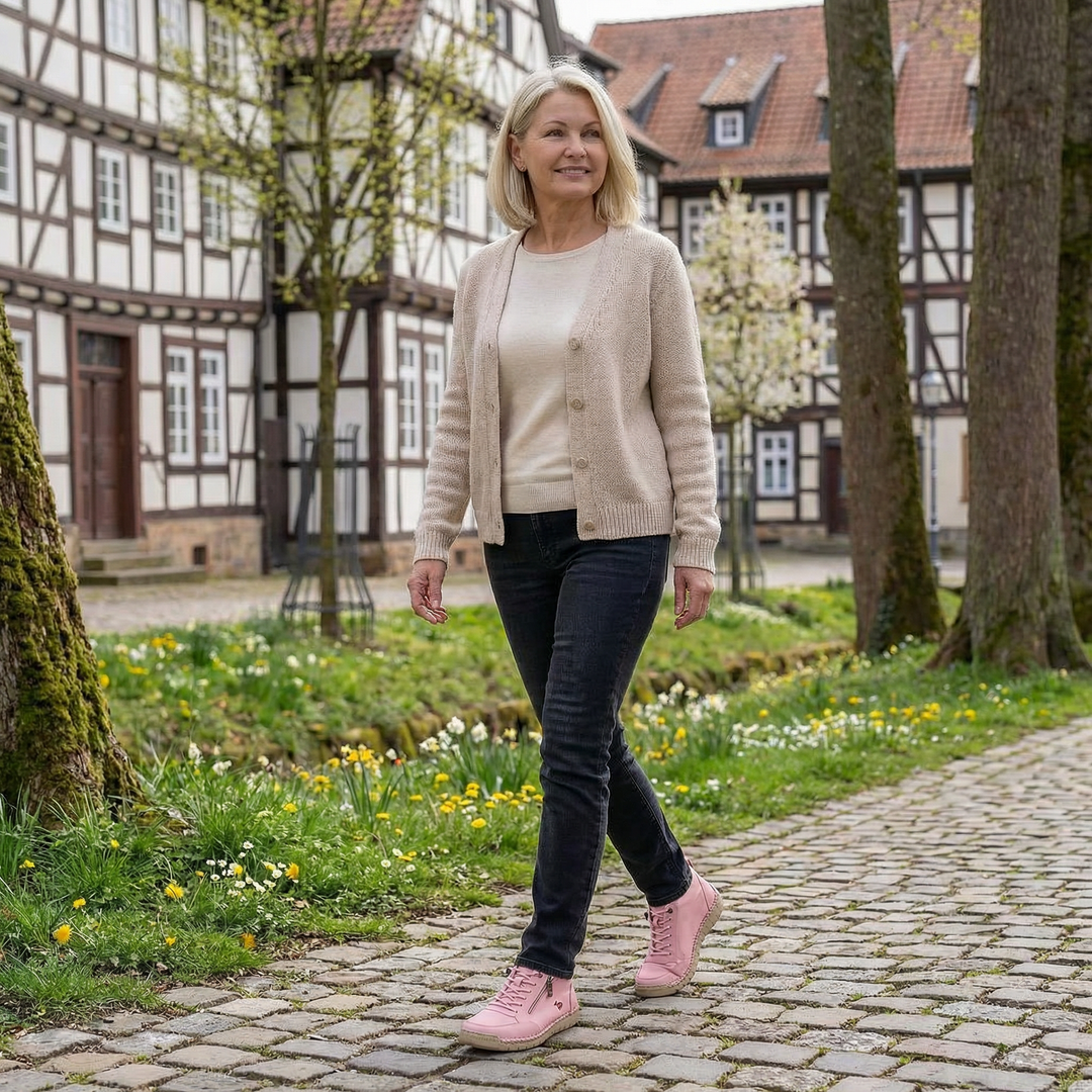 Mila – Wygodne Ortopedyczne Sneakersy + Zamek Błyskawiczny