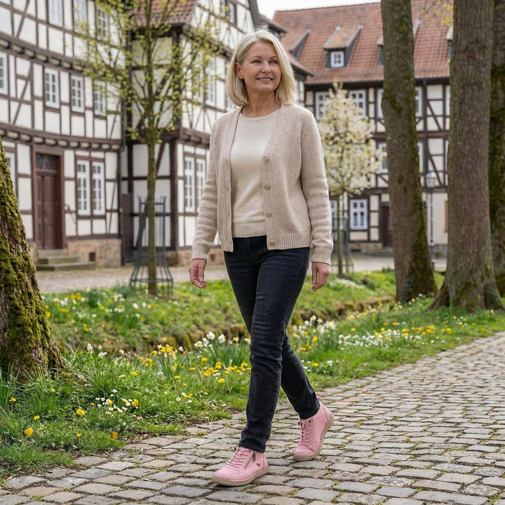 Mila – Wygodne Ortopedyczne Sneakersy + Zamek Błyskawiczny