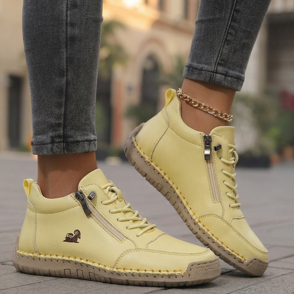 Mila – Wygodne Ortopedyczne Sneakersy + Zamek Błyskawiczny